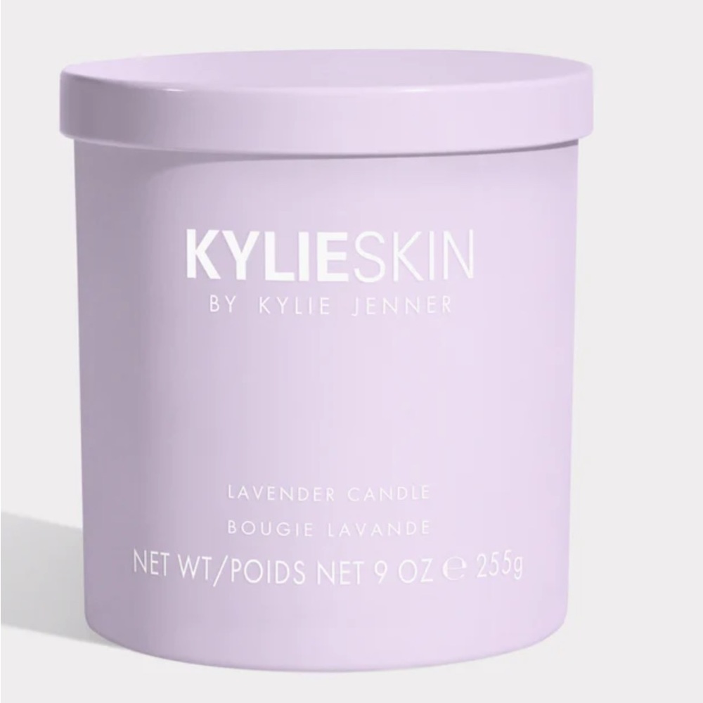 Kylie Skin By Kylie Jenner Single Wick Lavender Candle 9 oz NWOT